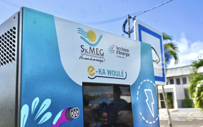 Le SMT présent à l’inauguration de la borne électrique du Sy.Meg