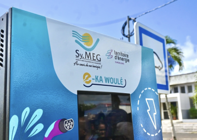 Le SMT présent à l’inauguration de la borne électrique du Sy.Meg
