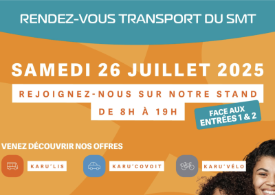 RDV transport du SMT au centre commerciale de Destrelland !