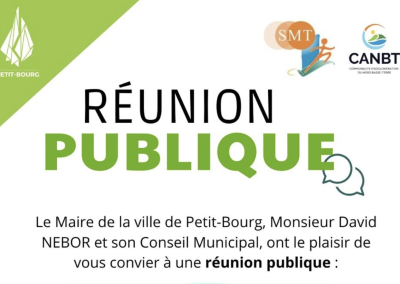 Réunion publique le 1er août : Faisons le point sur les transports à Petit-Bourg 🚌