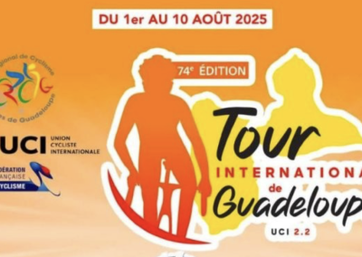 Le SMT partenaire du tour cycliste de la Guadeloupe 2025. Un événement sportif emblématique 🚲