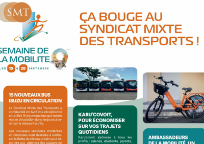 Ça bouge au Syndicat Mixte des Transports !