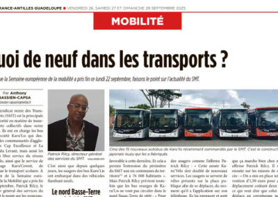 Quoi de neuf dans les transports ? 🚍🚴🏾‍♀️ 🚘