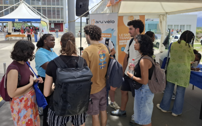 À la rencontre des nouveaux étudiants de Fouillole 