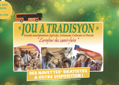 𝗝𝗼𝘂 𝗔 𝗧𝗿𝗮𝗱𝗶𝘀𝘆𝗼𝗻 𝟮𝟬𝟮𝟱 : 𝗩𝗼𝘆𝗮𝗴𝗲𝘇 𝗴𝗿𝗮𝘁𝘂𝗶𝘁𝗲𝗺𝗲𝗻𝘁 𝗮𝘃𝗲𝗰 𝗹𝗲𝘀 𝗻𝗮𝘃𝗲𝘁𝘁𝗲𝘀 𝗞𝗮𝗿𝘂&rsquo;𝗹𝗶𝘀