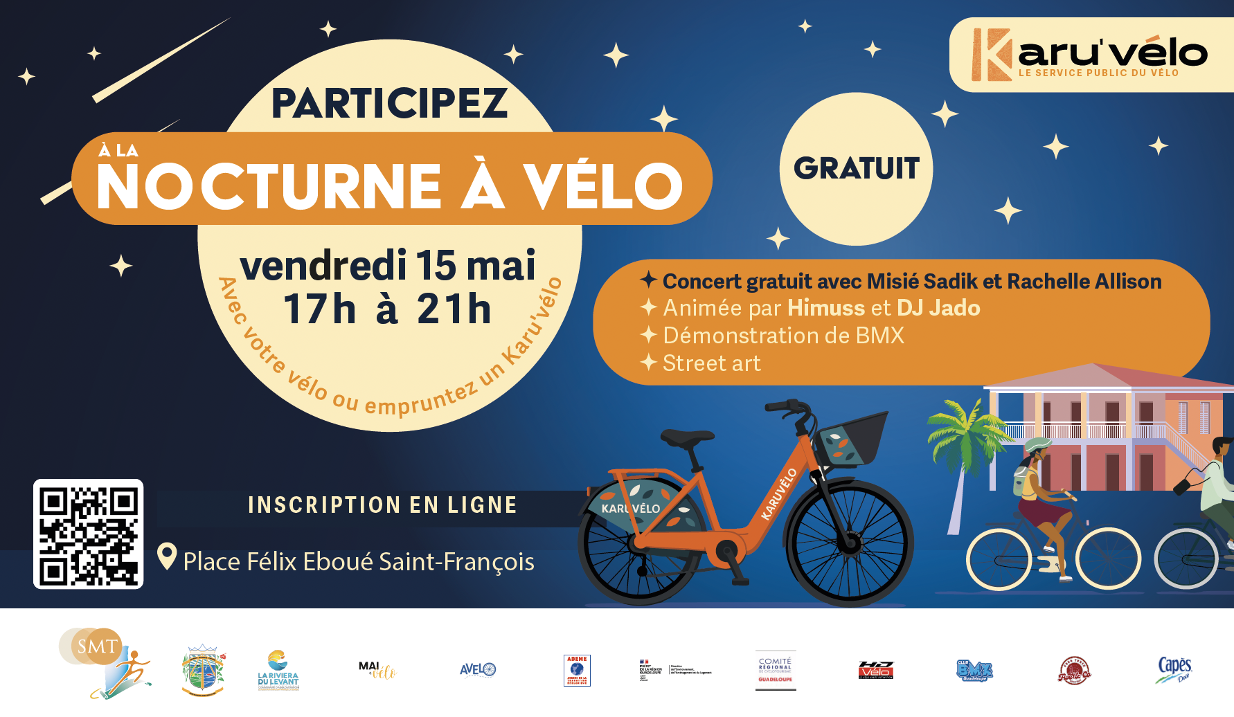 Nocturne à vélo